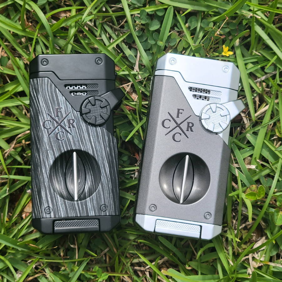 Cigar, FRCC Multi-Function Quad Lighter (Gray)