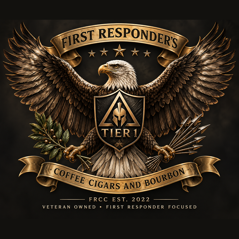 Sticker – Tier 1 Eagle Crest – 4" × 3.5" Gloss