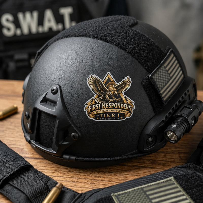 Sticker – Tier 1 Spartan Eagle – 3.5" × 3" Matte