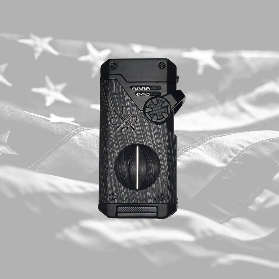 Cigar, FRCC Multi-Function Quad Lighter (Black)
