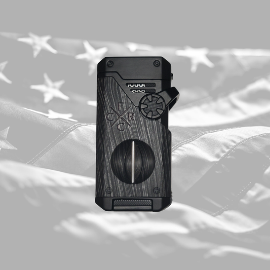 Cigar, FRCC Multi-Function Quad Lighter (Black)