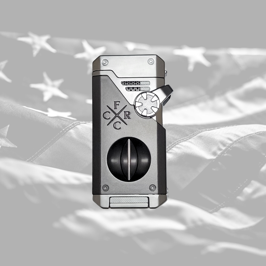 Cigar, FRCC Multi-Function Quad Lighter (Gray)