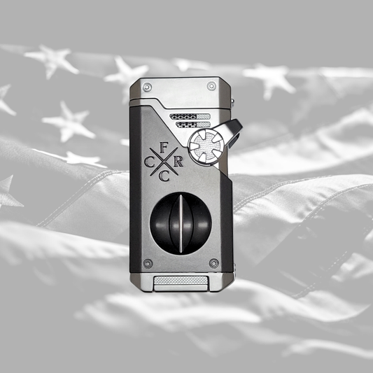 Cigar, FRCC Multi-Function Quad Lighter (Gray)