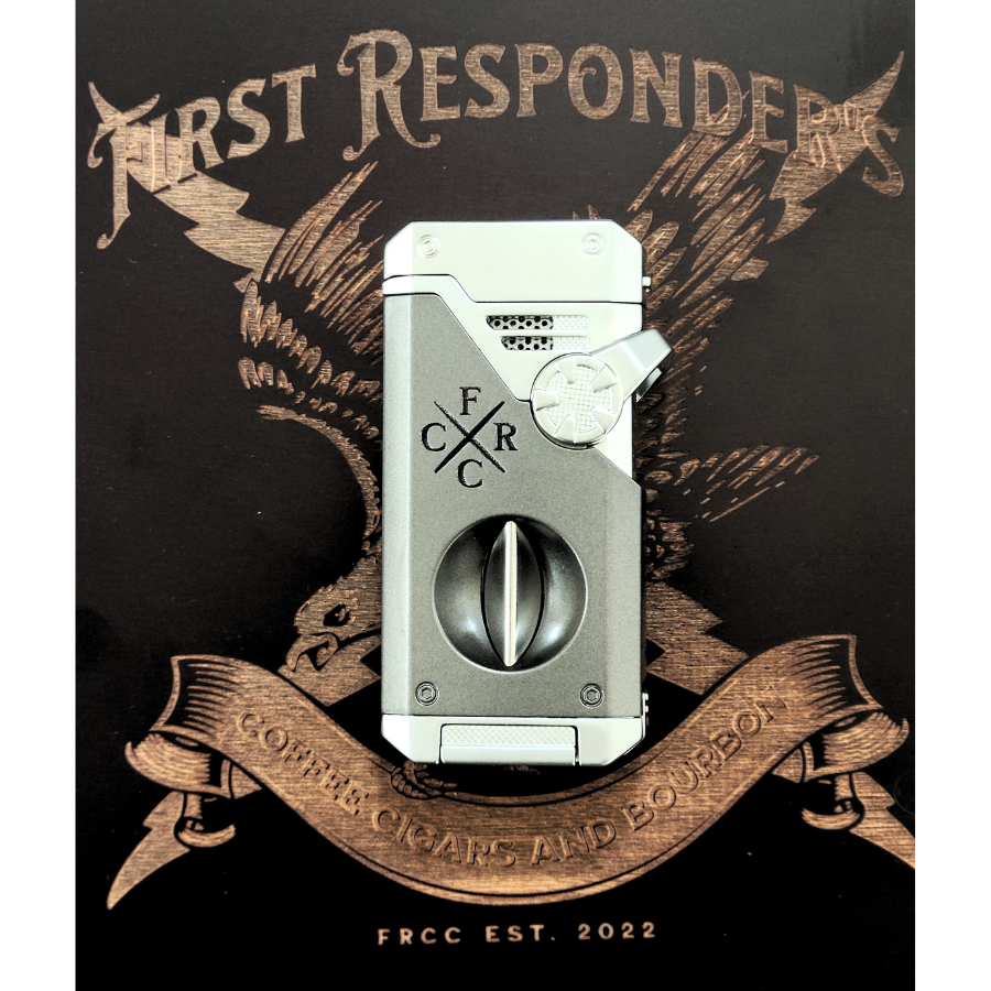 Cigar, FRCC Multi-Function Quad Lighter (Gray)