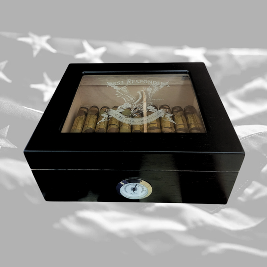 Cigar, FRCC Humidor Desktop Glass Lid