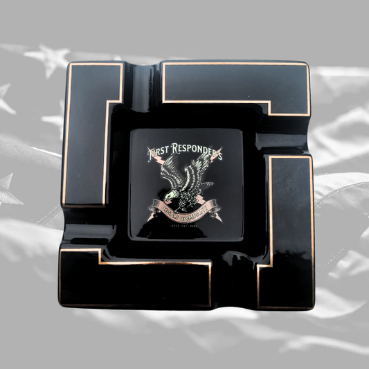 Cigar, Ashtray Black Large