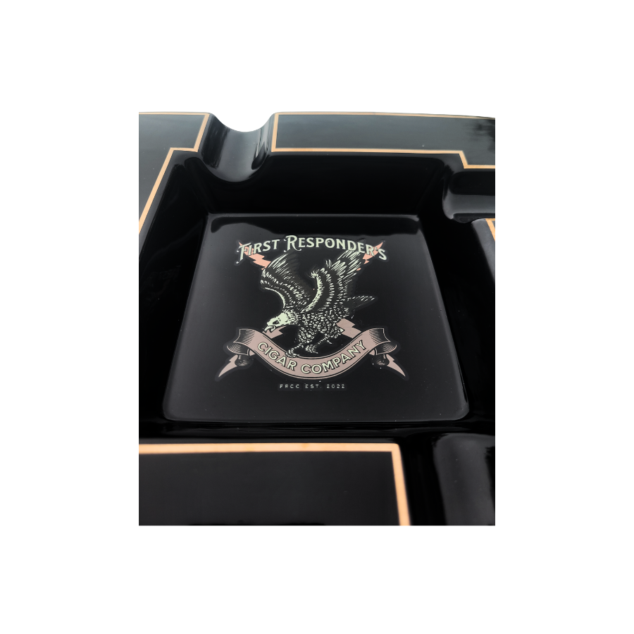 Cigar, Ashtray Black Large
