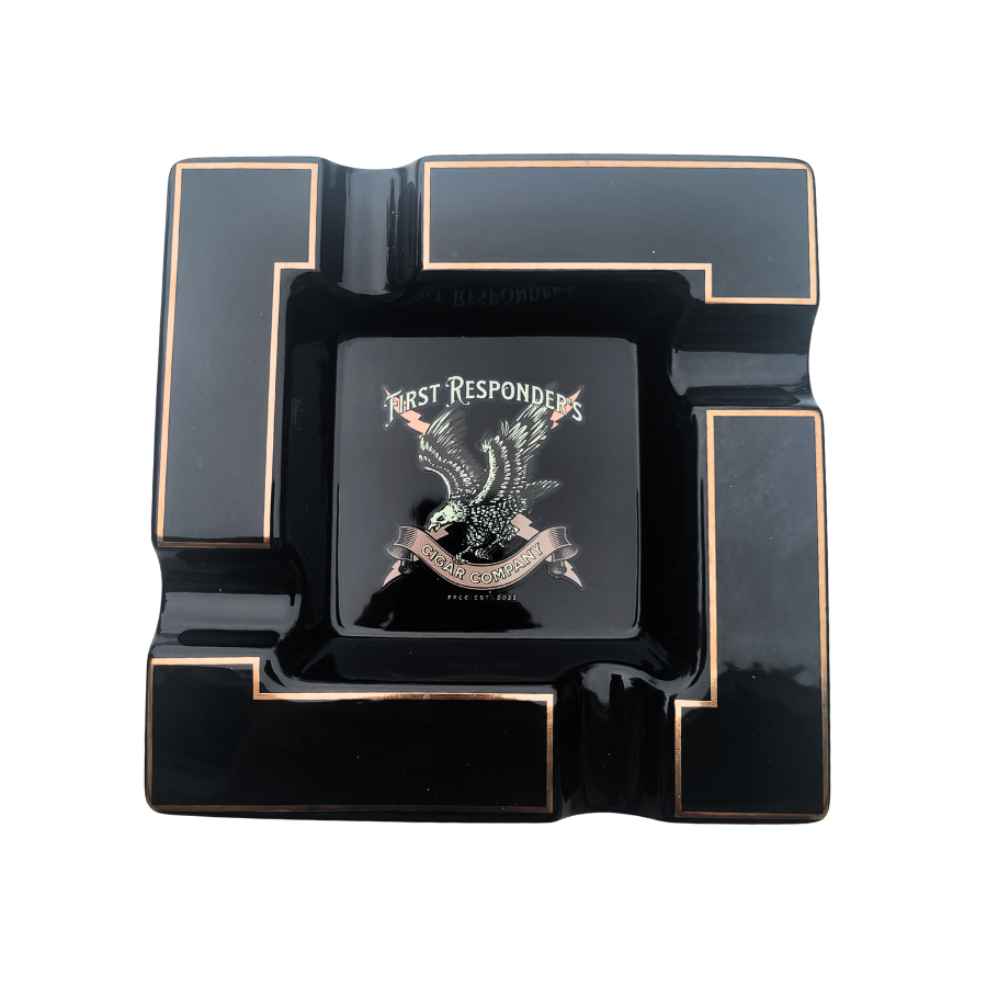 Cigar, Ashtray Black Large