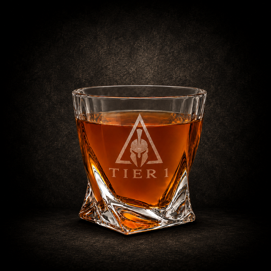 Tier 1 Whiskey Glass, 9.5oz