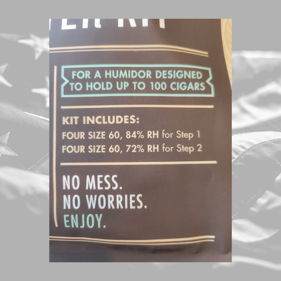 Humidor Humidity Starter Kit