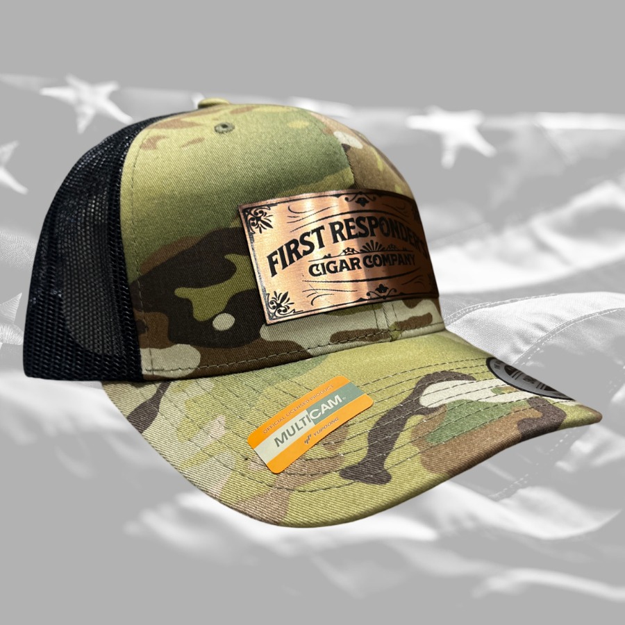 Trucker Hat Green MC Cigar