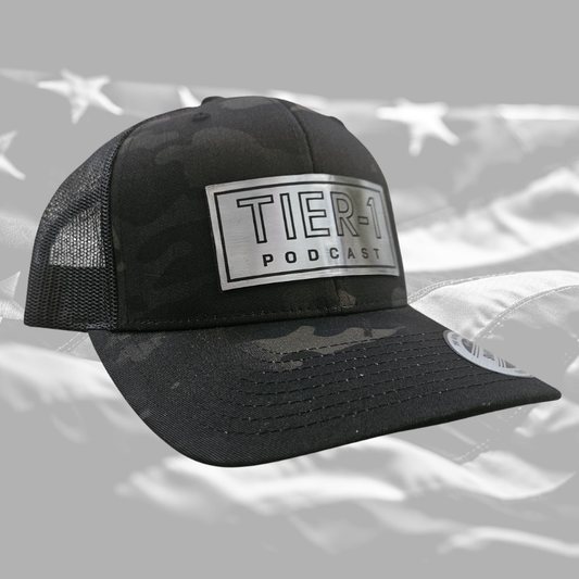 Trucker Hat Black MC Tier1